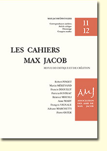 Cahiers Max Jacon n°10 - traductions et critiques à l’étranger
